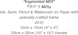 "fragmented M25"