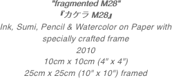 "fragmented M28"